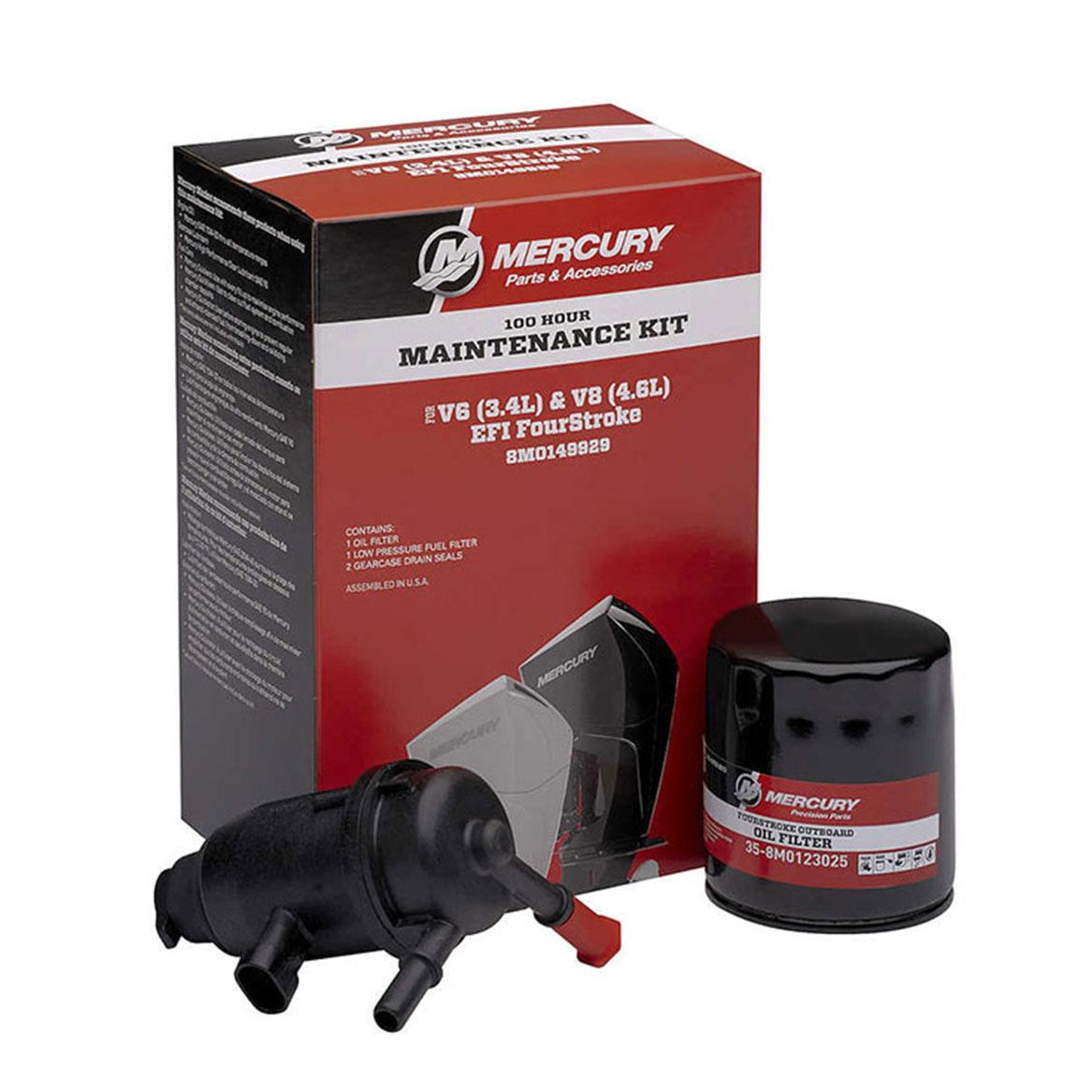 Сервизен Комплект за Mercury V6-V8 За 100 Часа
