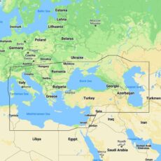 Карта C-MAP Reveal East Mediter, Black Caspian Seas