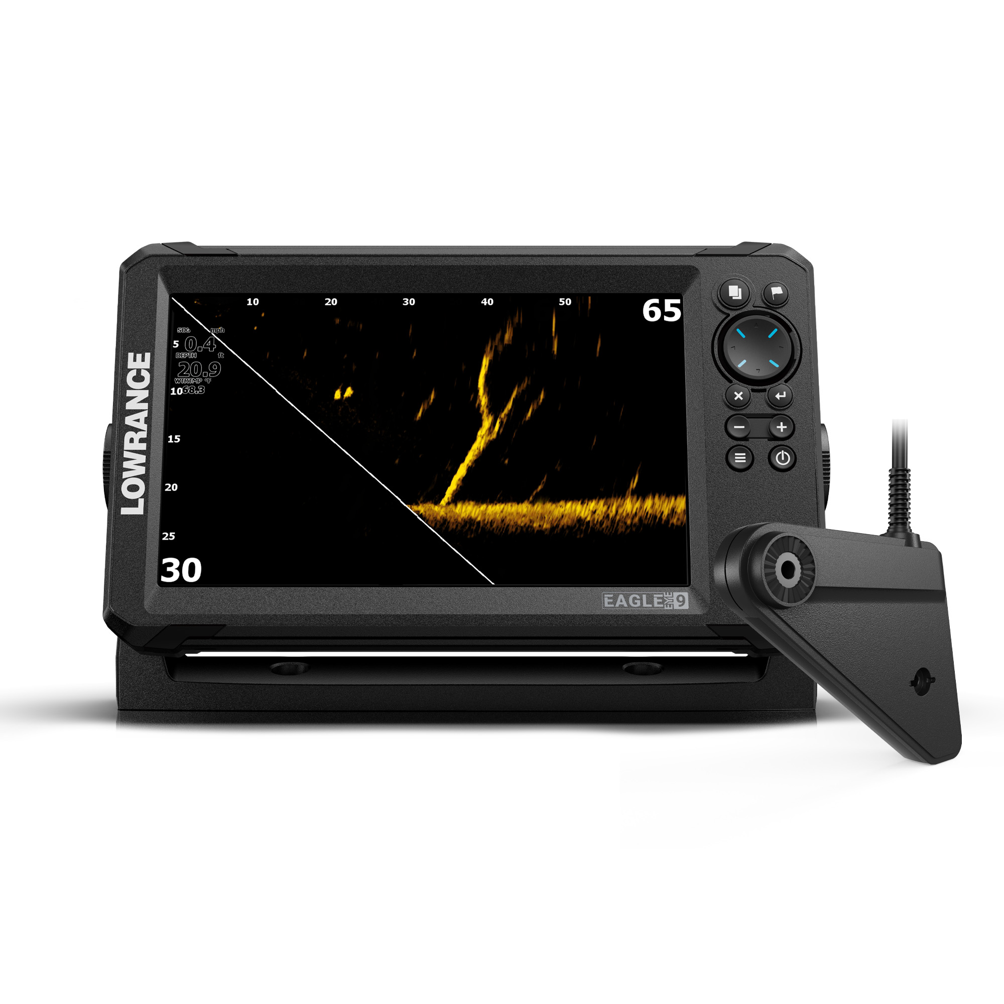 Eagle Eye 9' Комбо Сонар/GPS със Сонда на живо