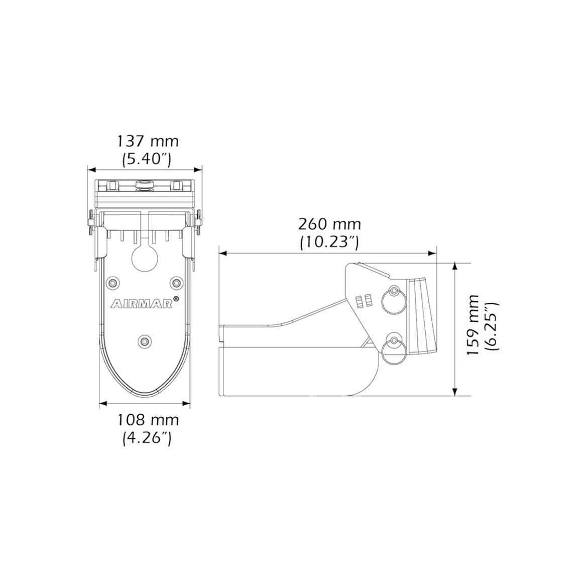 Широкоъгълна Сонда Airmar TM185MW M&M - Image 2