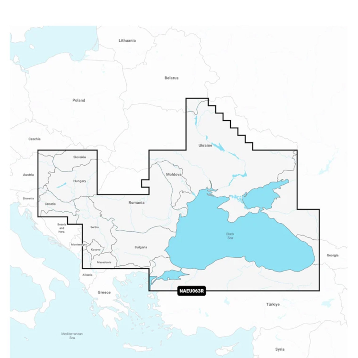 Карта Navionics+ Small - Черно и Азовско море